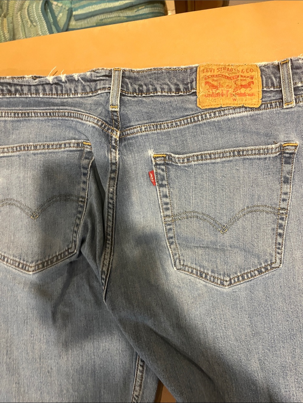 Levi's Light Blue Men's Straight Jeans